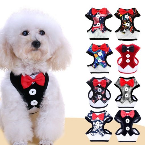 Puppy collars Dog Clothes Vest Dog Leashes - Image 2