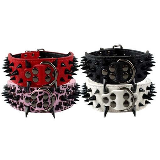 Spiked dog collars