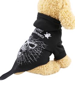 Pet Dog Clothes Halloween Funny Dog spider costume on dog