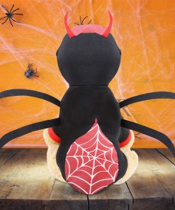 Pet Dog Clothes Halloween Funny Dog spider costume back show