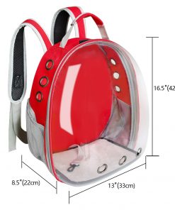 dog carrier backpack size