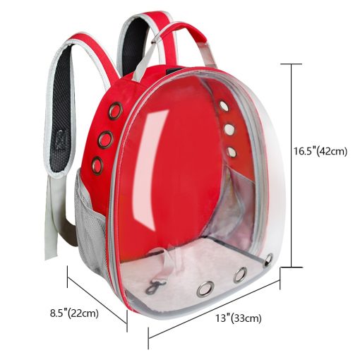 dog carrier backpack size