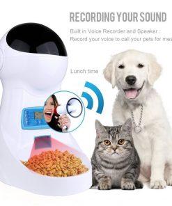 Automatic Cat feeder sound record