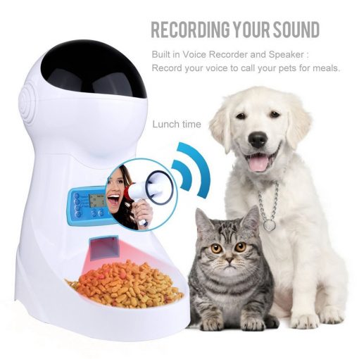 Automatic Cat feeder sound record