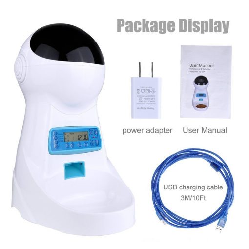 Automatic Cat feeder package display