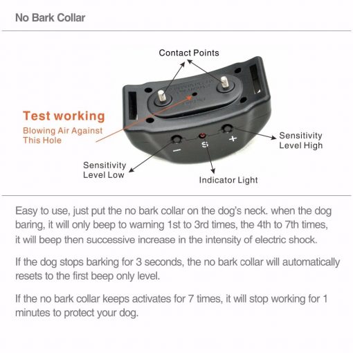 Dog Bark Collar guider