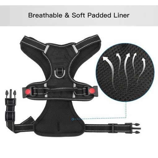 No pull dog harness soft material