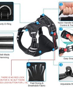 No pull dog harness guider