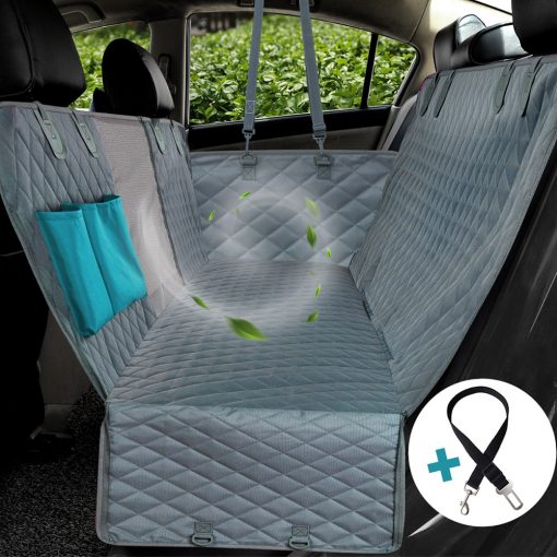 Dog car seat covers with safety belt Kit - Image 5