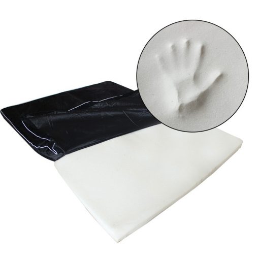 Memory foam dog bed show foam