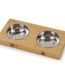 Elevated dog bowls stainless steel