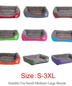 waterproof dog bed color