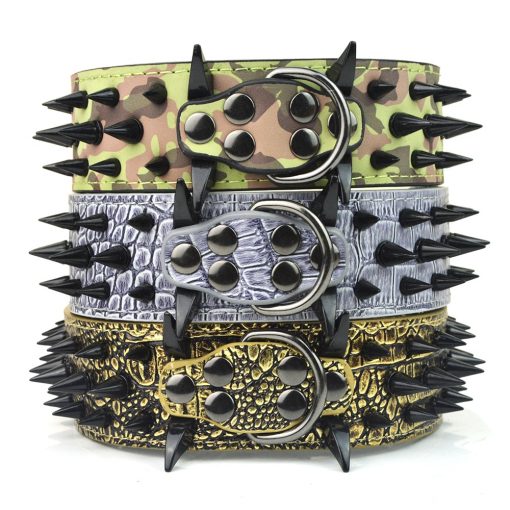 Spiked dog collars