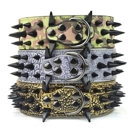 Spiked dog collars